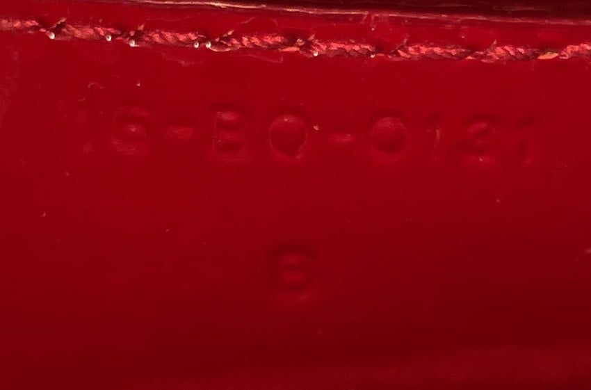 Lady Dior Bag Cannage Quilt Patent Medium