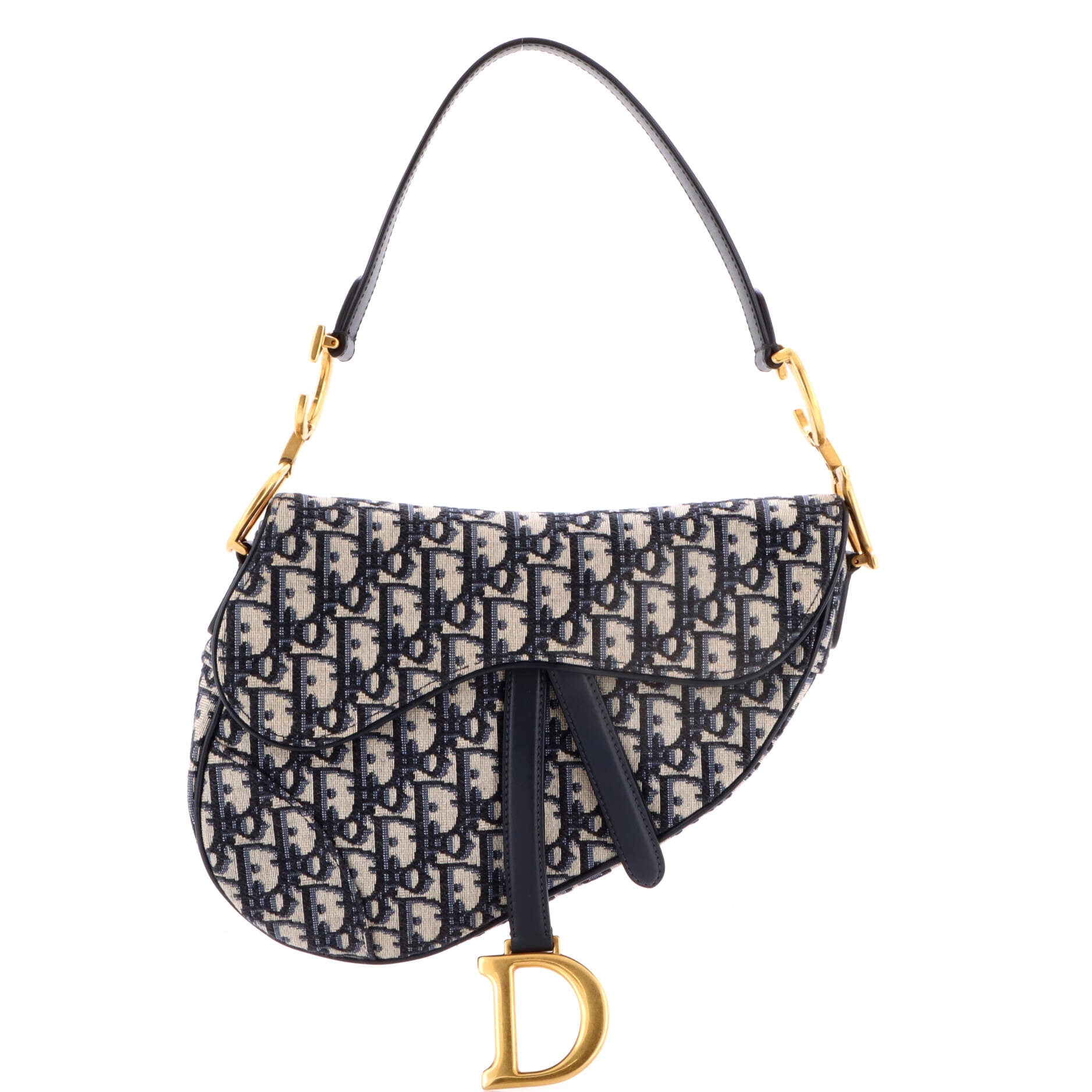 Saddle Handbag Oblique Canvas Medium