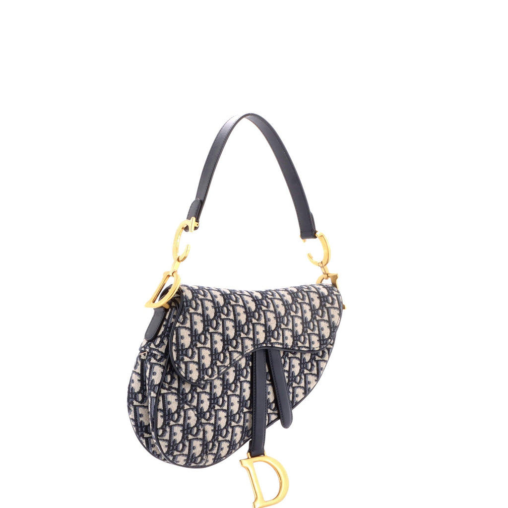 Saddle Handbag Oblique Canvas Medium