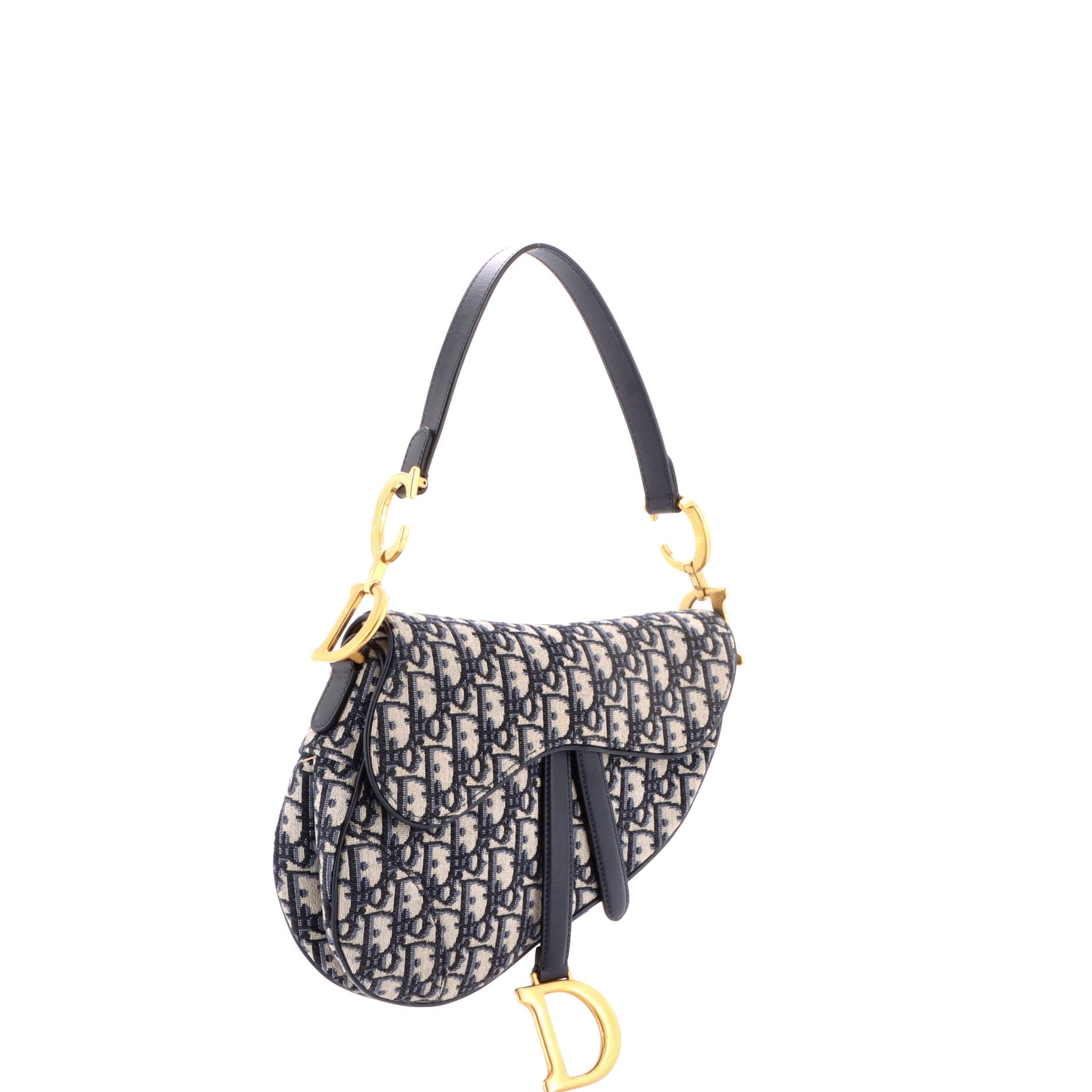 Saddle Handbag Oblique Canvas Medium