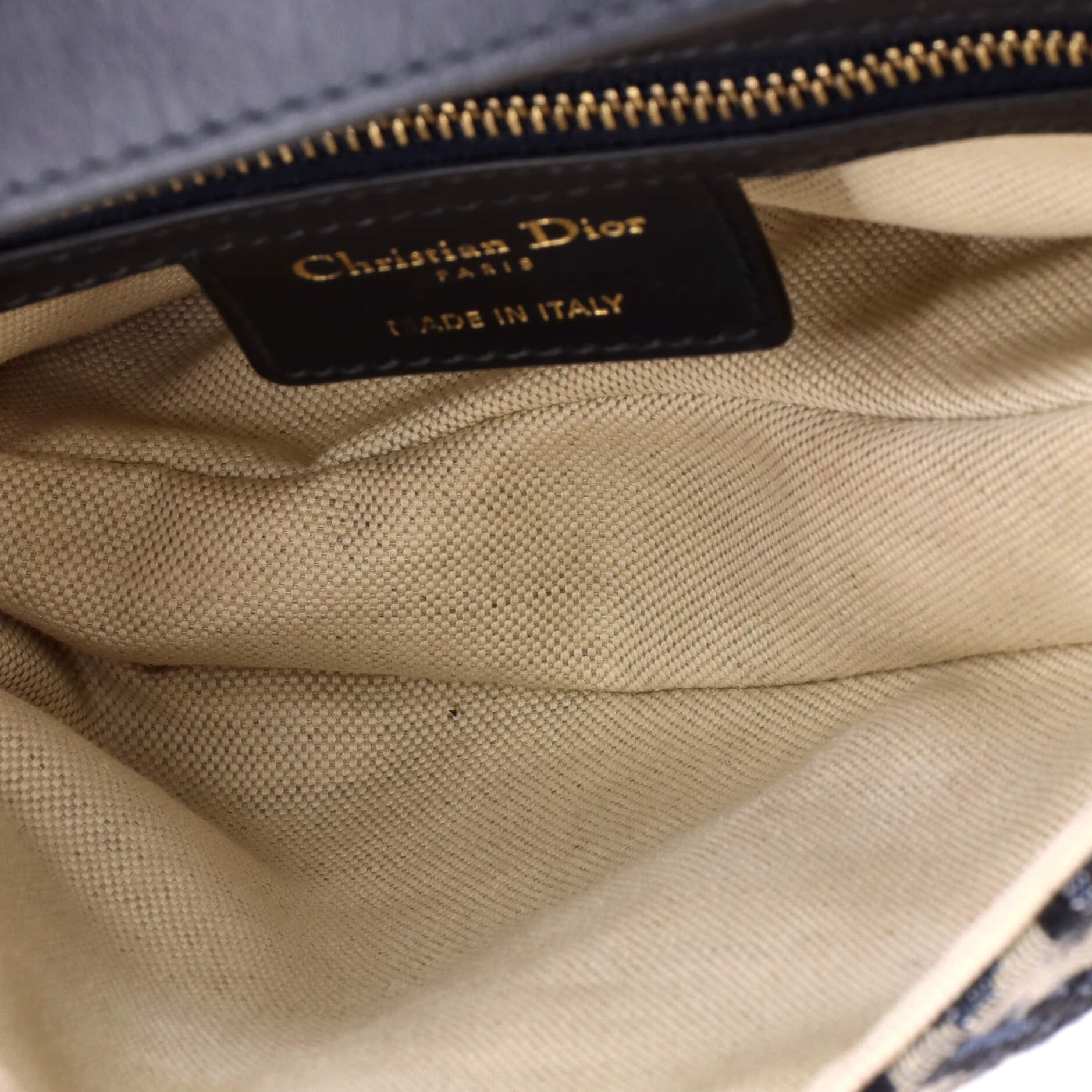 Saddle Handbag Oblique Canvas Medium