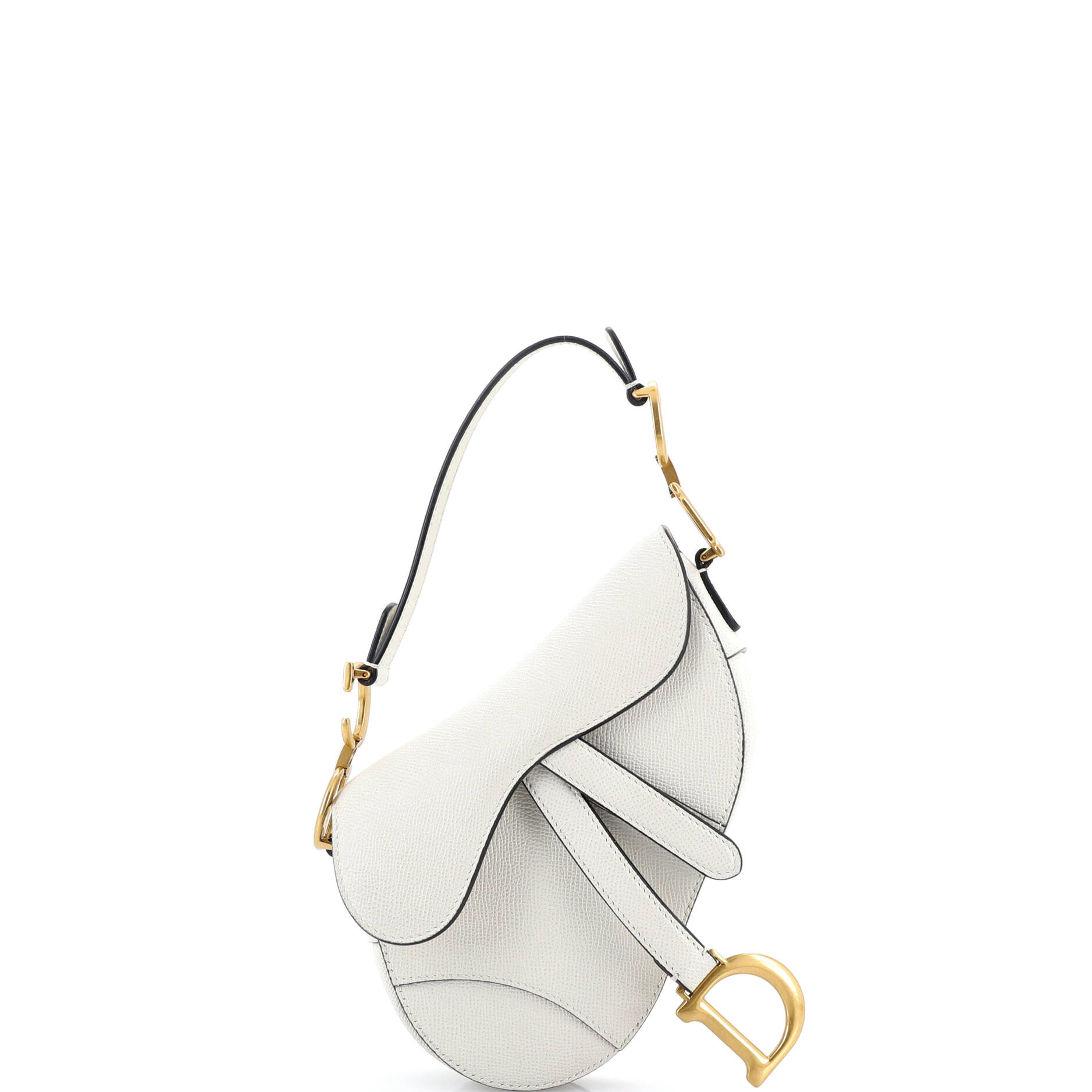 Saddle Handbag Leather Mini