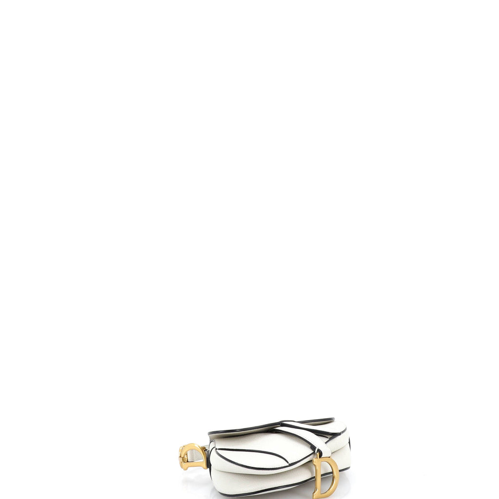 Saddle Handbag Leather Mini