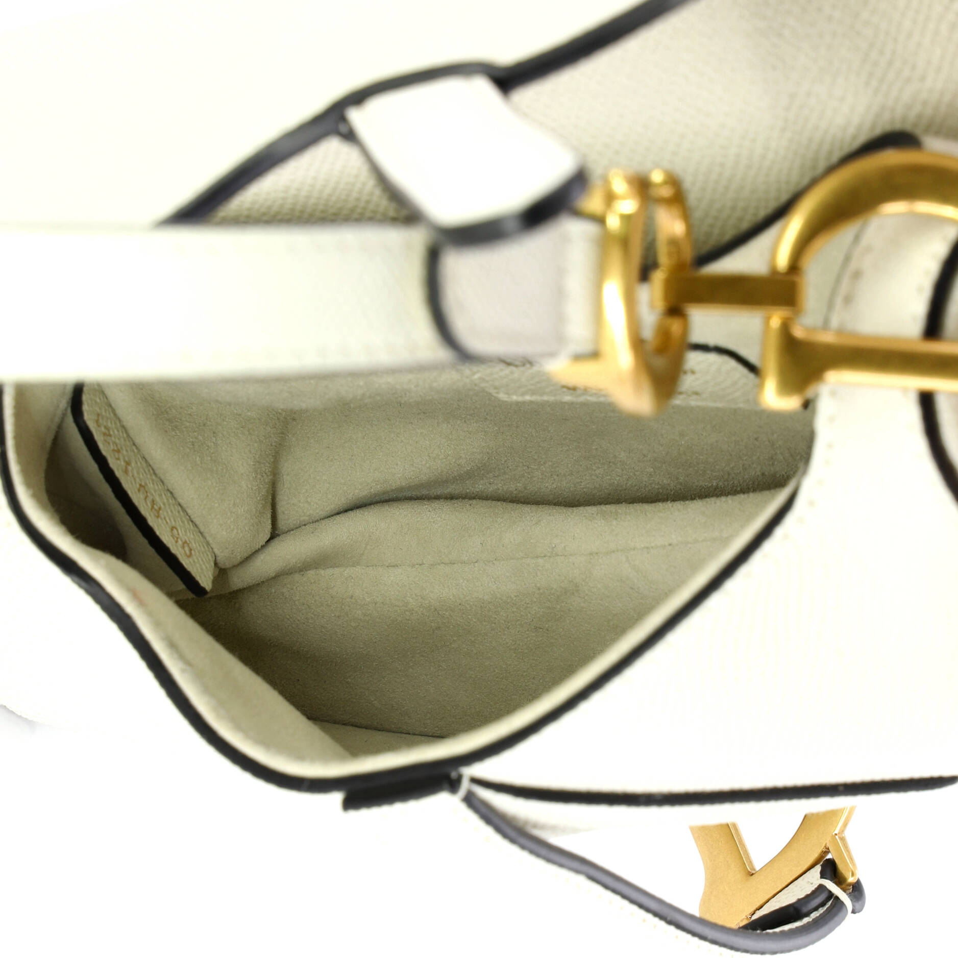 Saddle Handbag Leather Mini