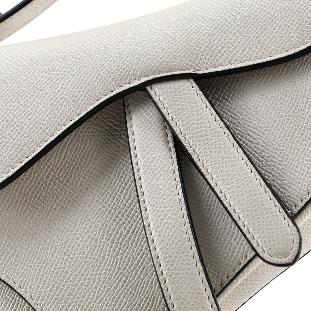 Saddle Handbag Leather Mini