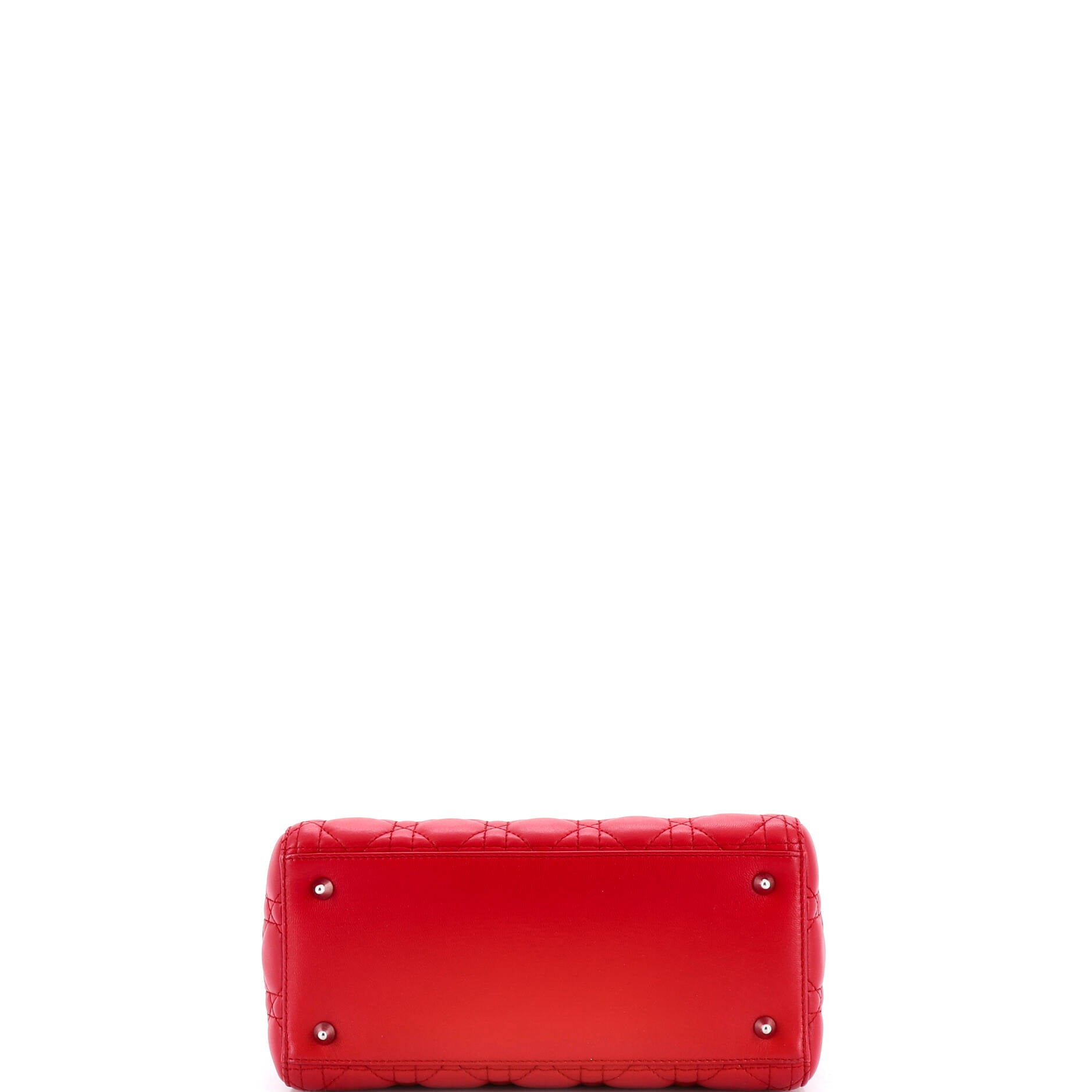 Lady Dior Bag Cannage Quilt Lambskin Medium