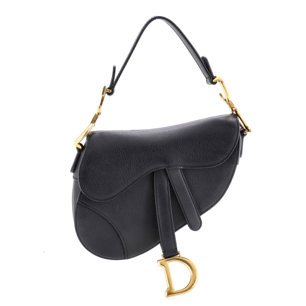 Saddle Handbag Leather Mini