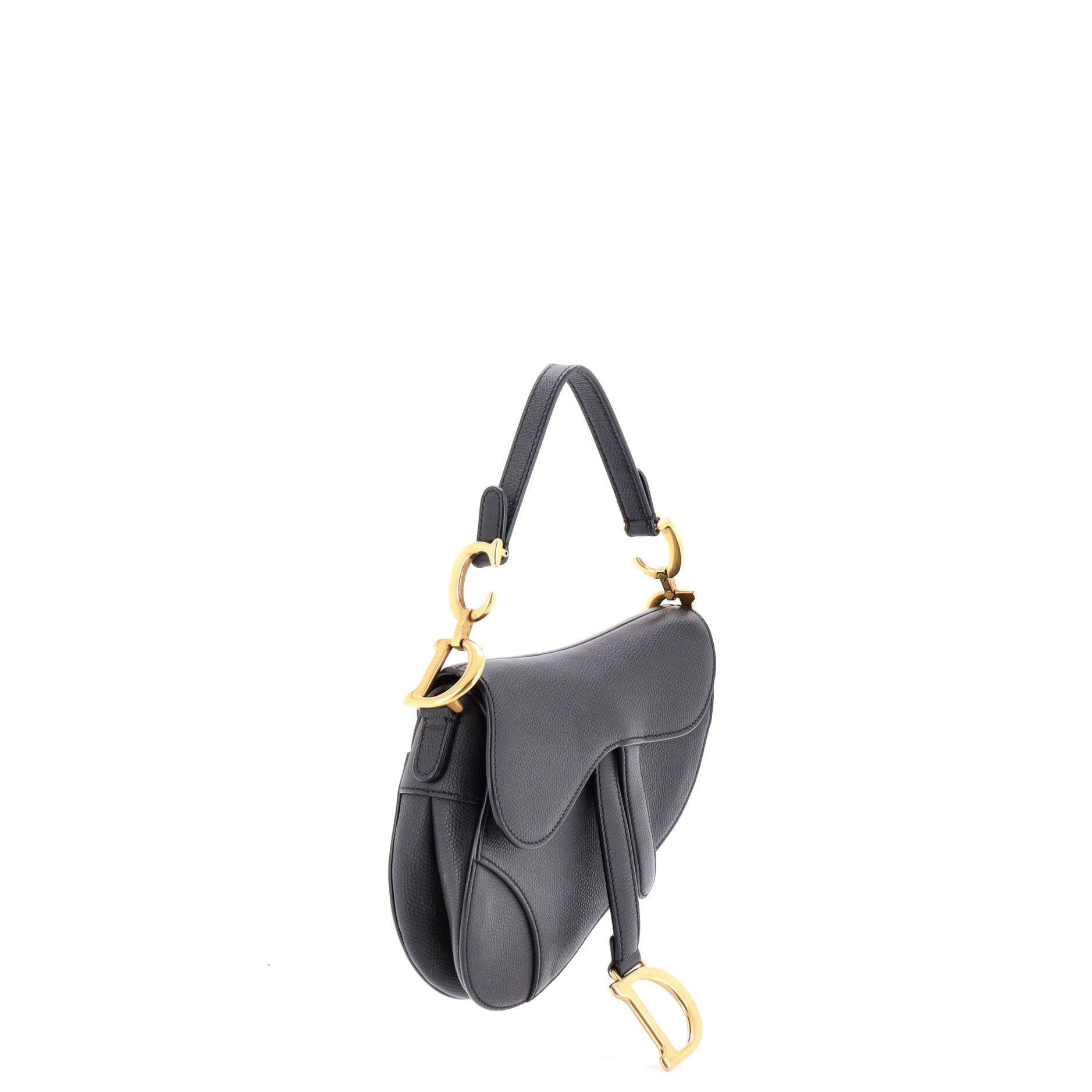 Saddle Handbag Leather Mini