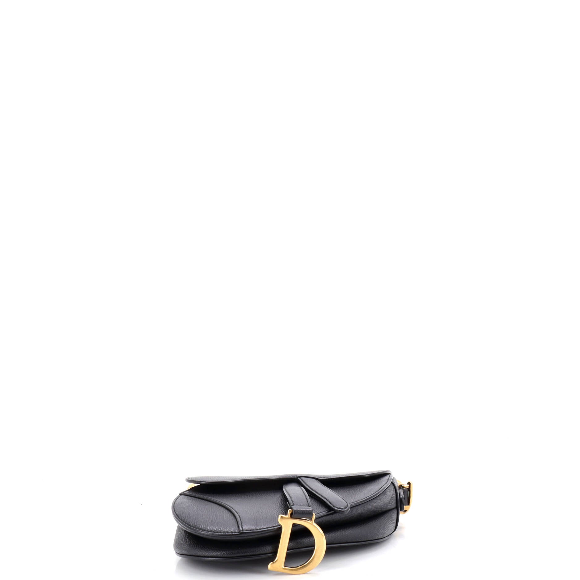Saddle Handbag Leather Mini