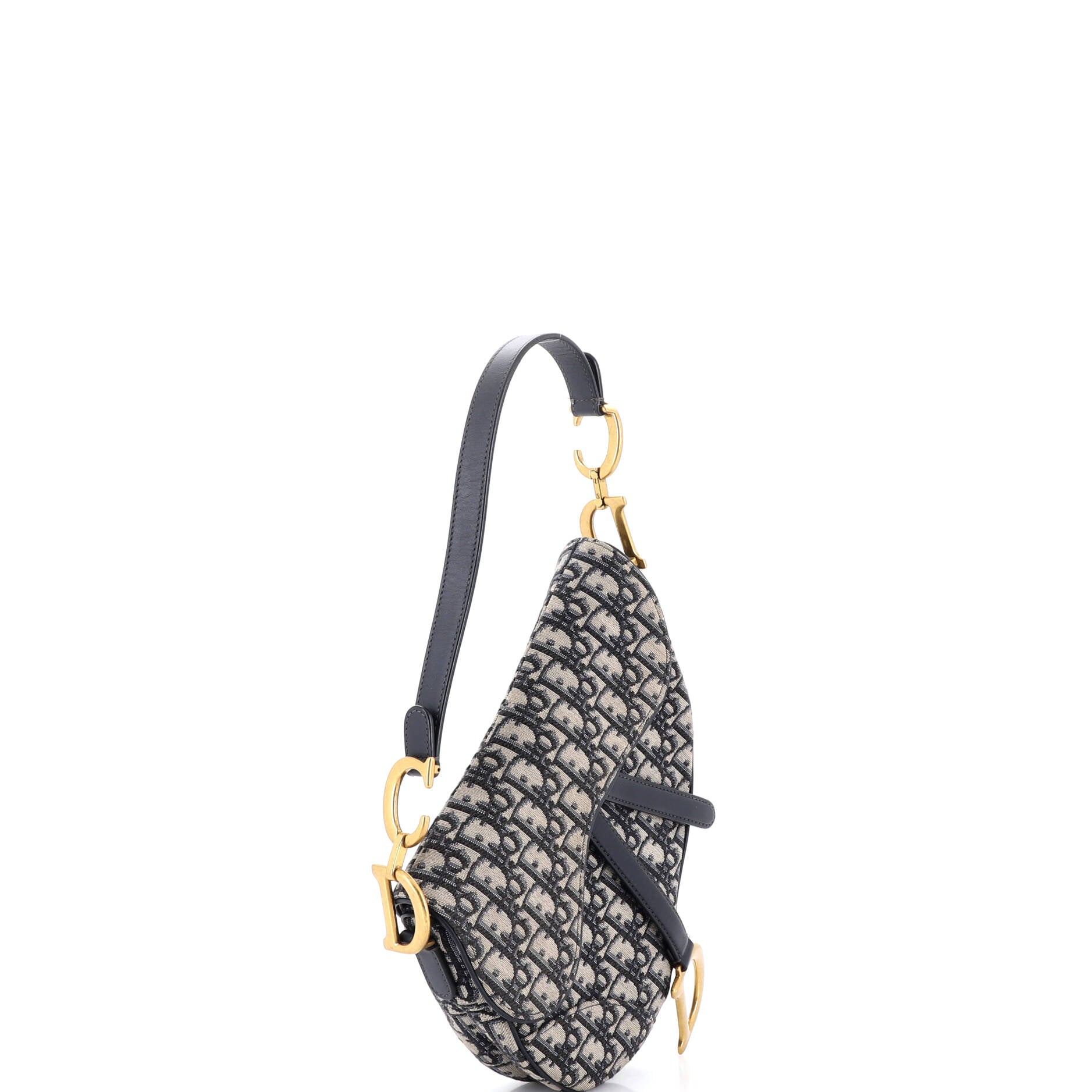 Saddle Handbag Oblique Canvas Medium