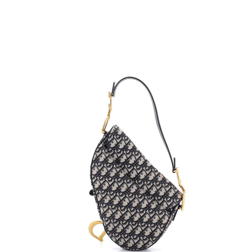 Saddle Handbag Oblique Canvas Medium