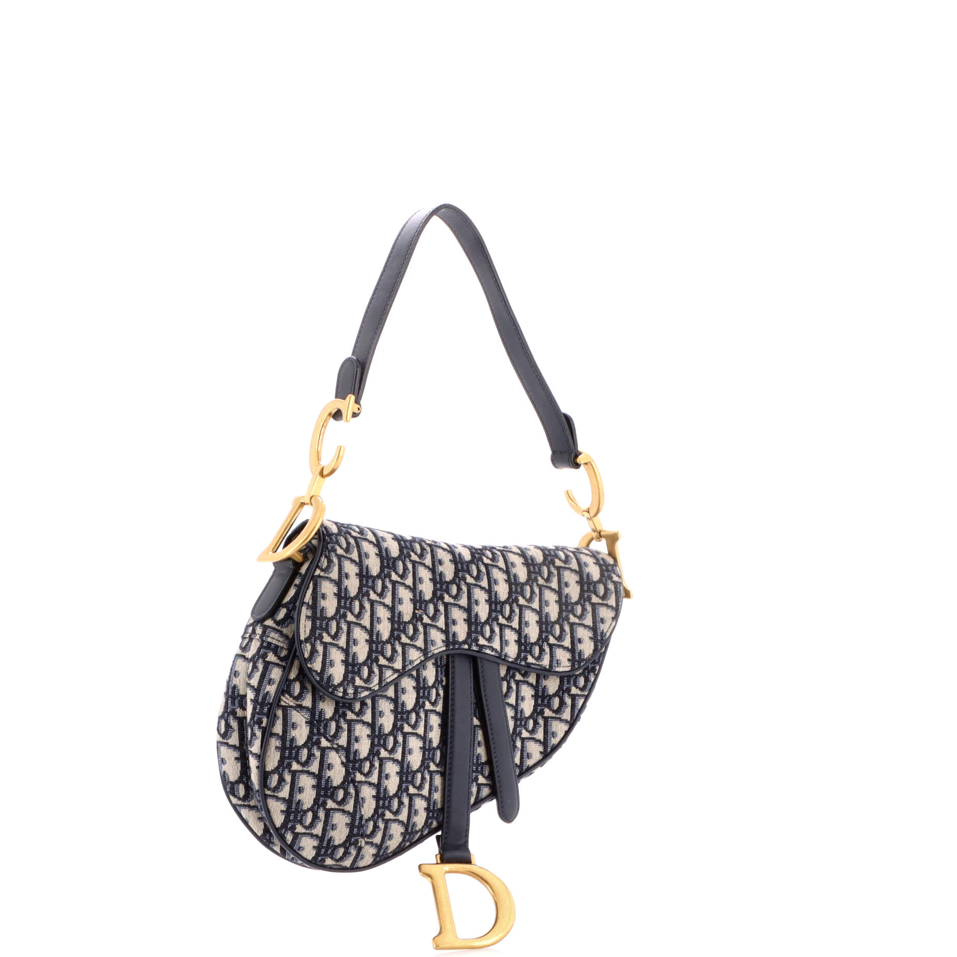 Saddle Handbag Oblique Canvas Medium