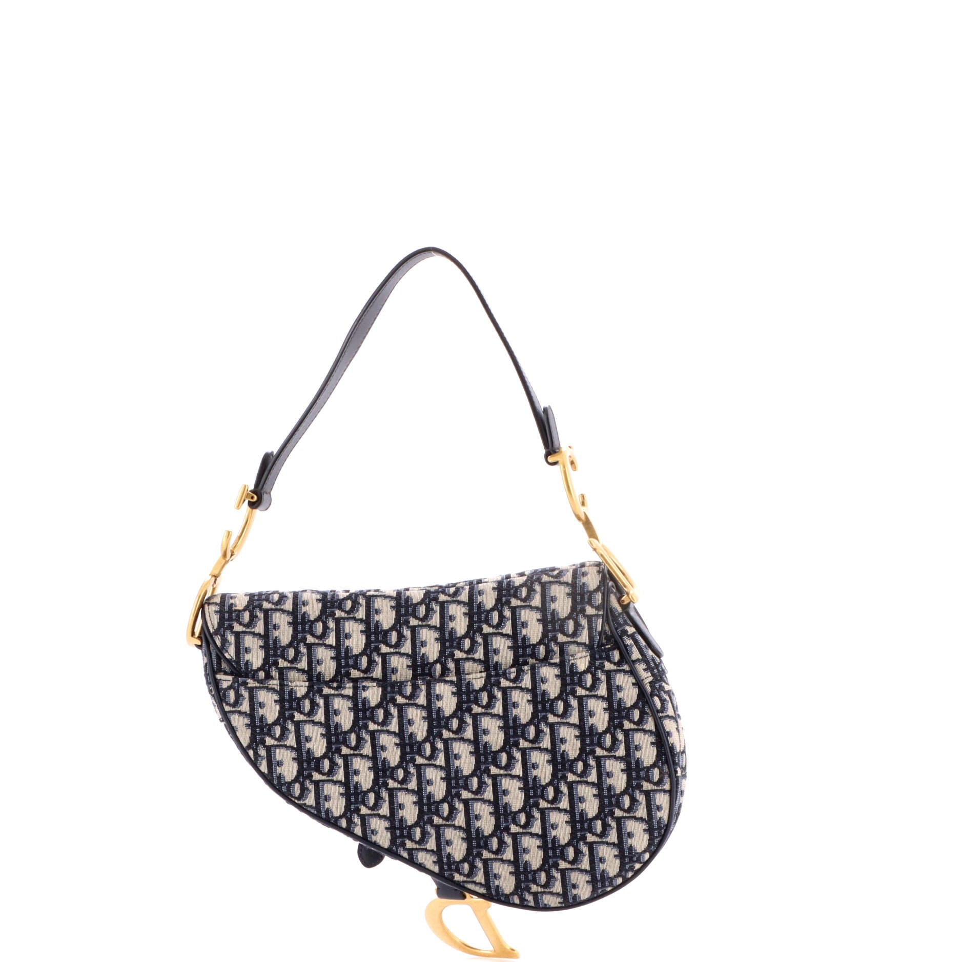 Saddle Handbag Oblique Canvas Medium