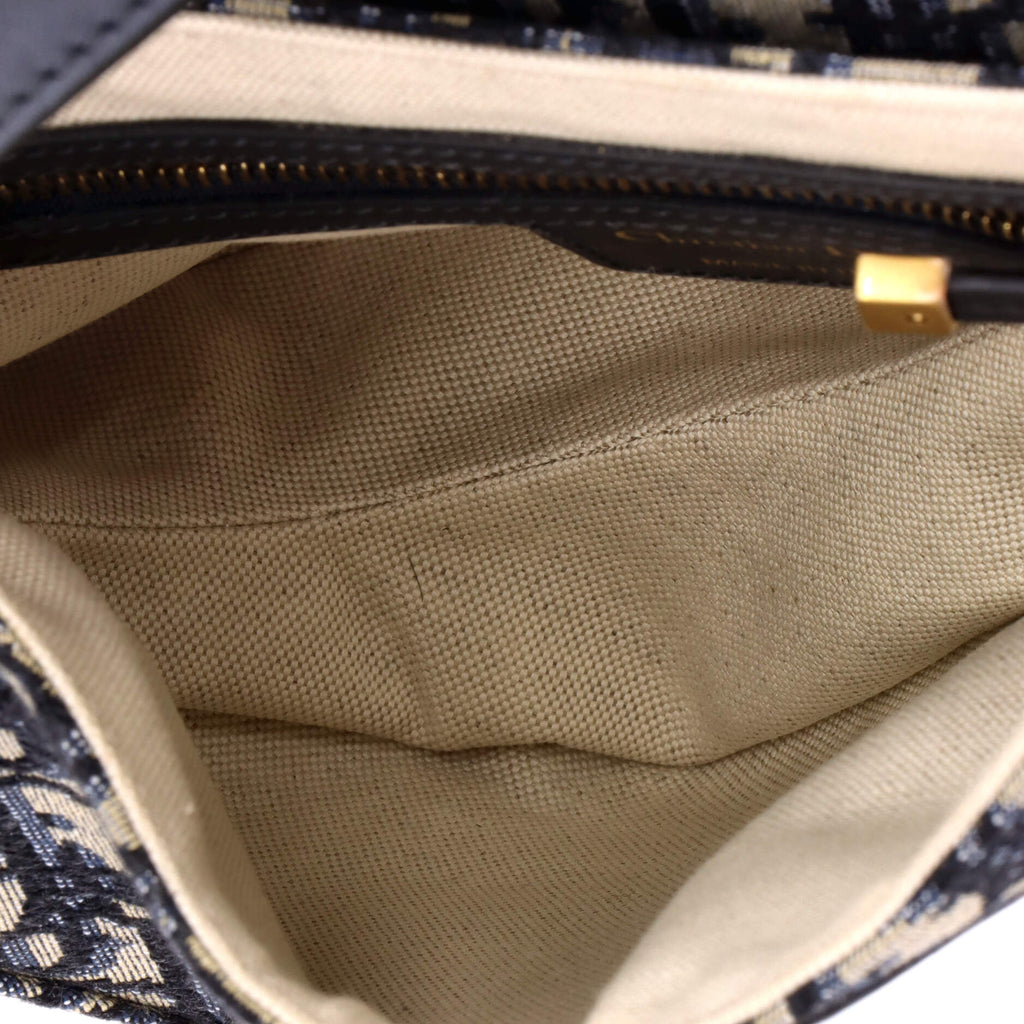 Saddle Handbag Oblique Canvas Medium