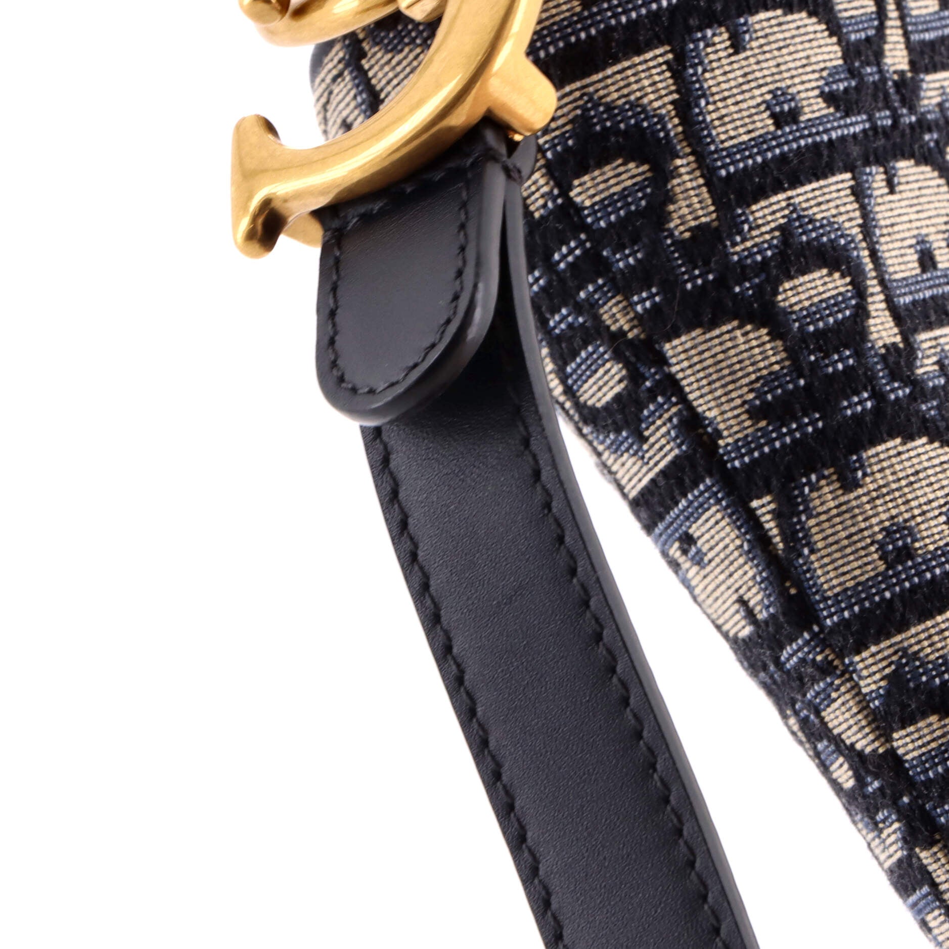 Saddle Handbag Oblique Canvas Medium