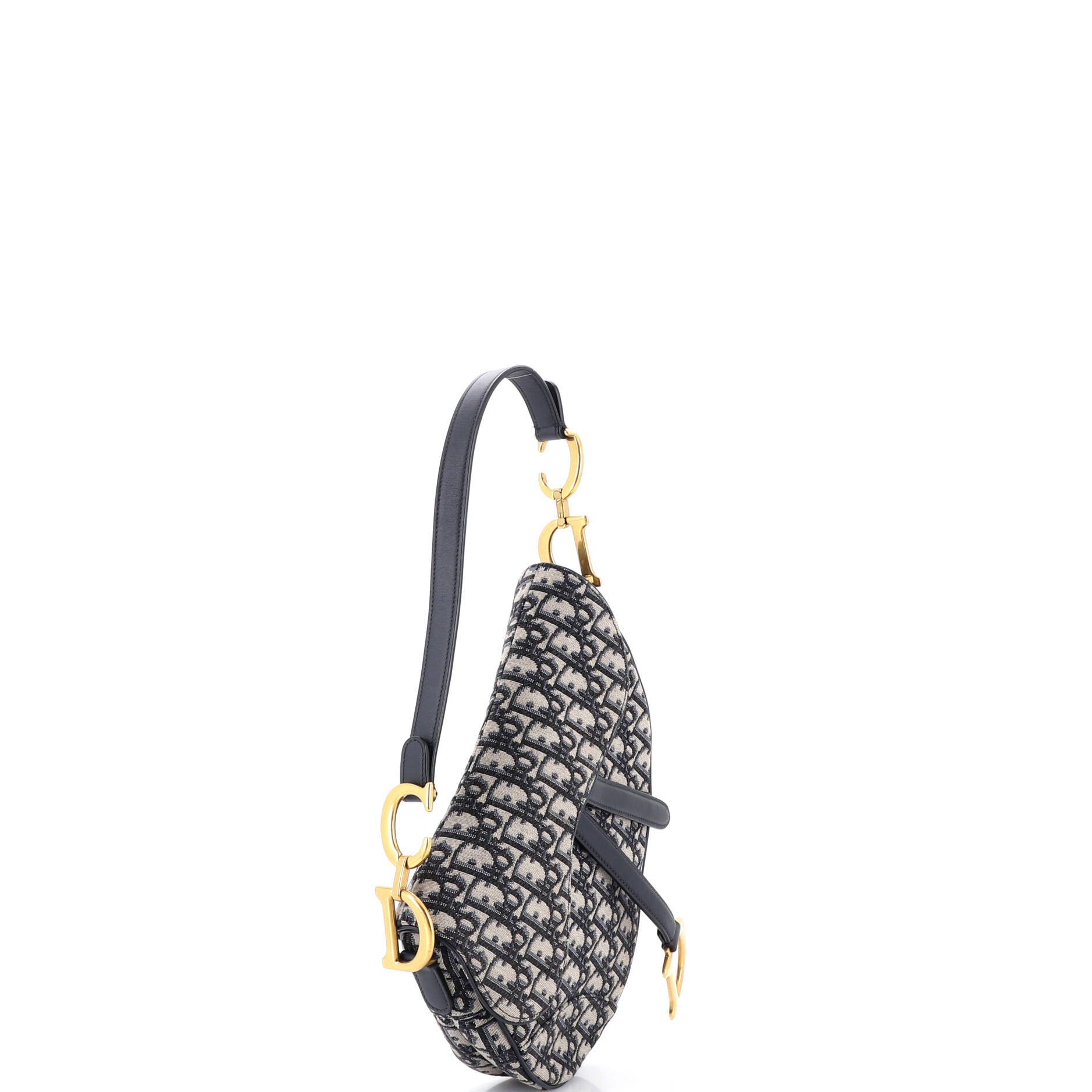 Saddle Handbag Oblique Canvas Medium