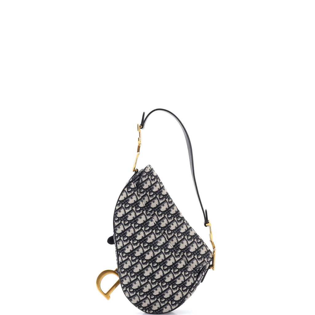 Saddle Handbag Oblique Canvas Medium