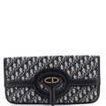 Fold Over Clutch Oblique Canvas
