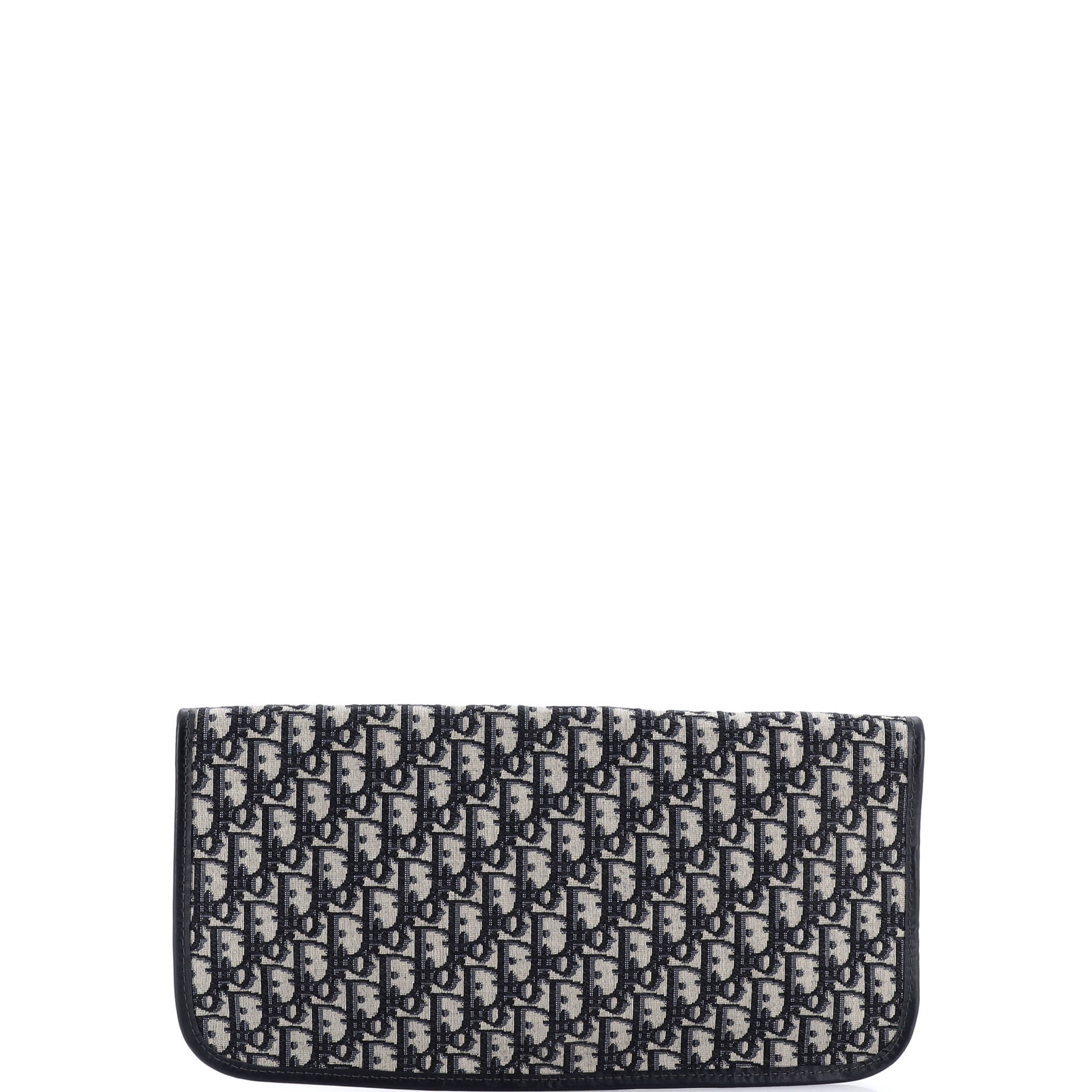 Fold Over Clutch Oblique Canvas