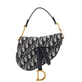 Saddle Handbag Oblique Canvas Mini