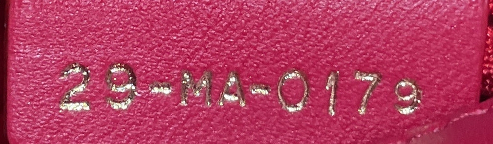 My ABCDior Lady Dior Bag Cannage Quilt Lambskin