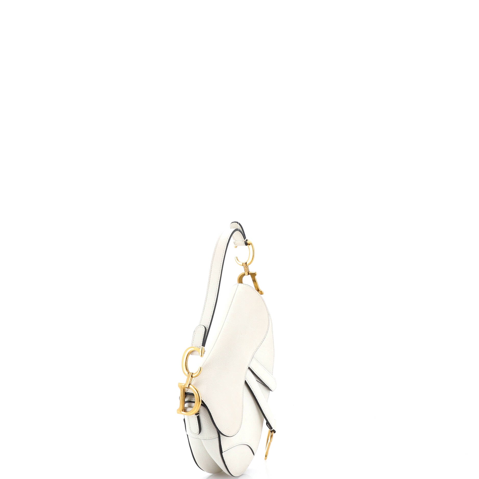 Saddle Handbag Leather Mini