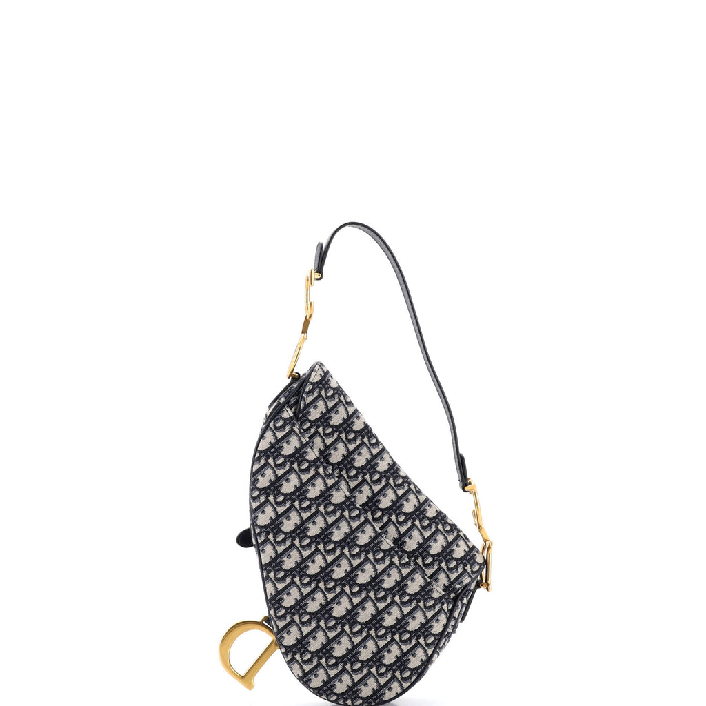 Saddle Handbag Oblique Canvas Medium