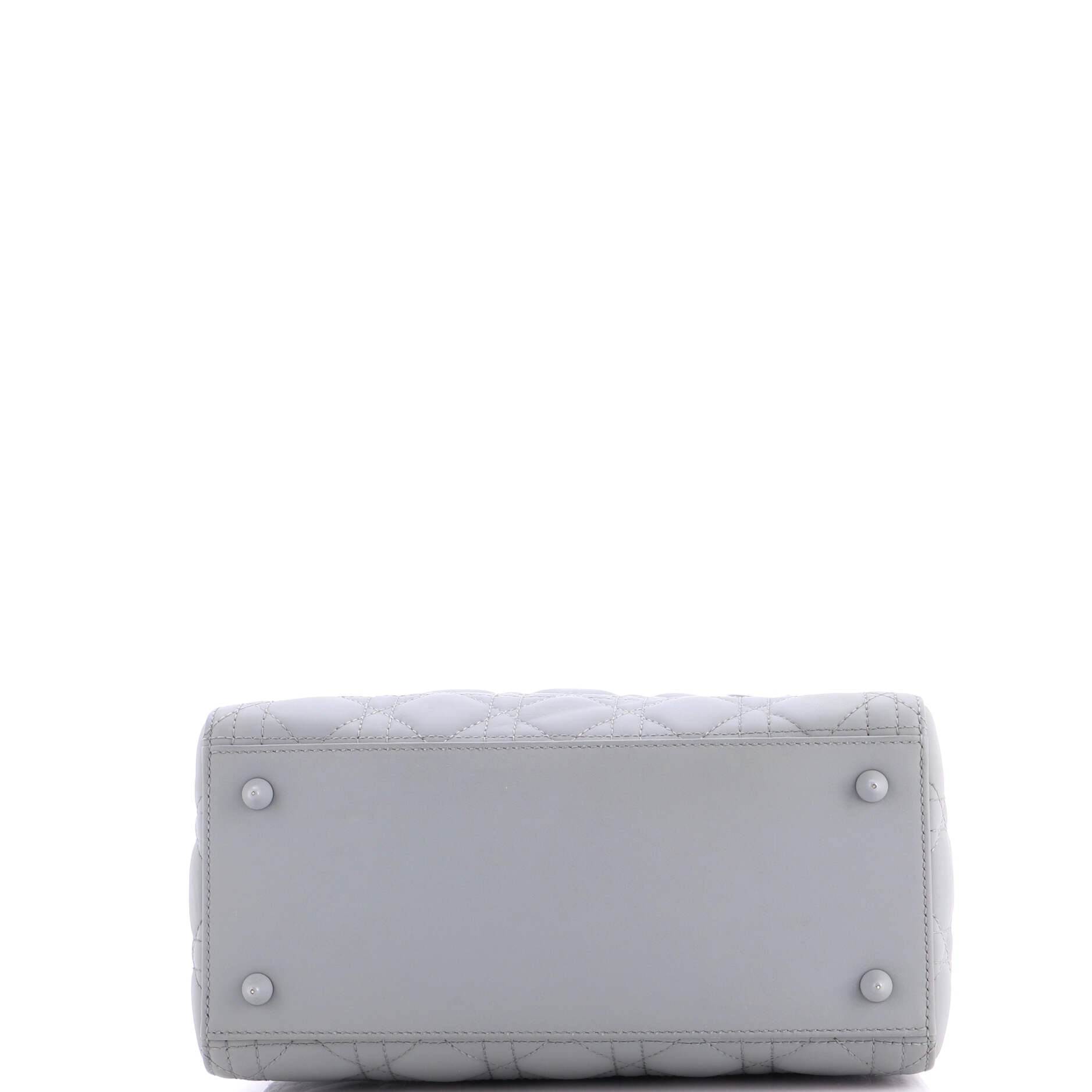 Ultra Matte Lady Dior Bag Cannage Quilt Calfskin Medium