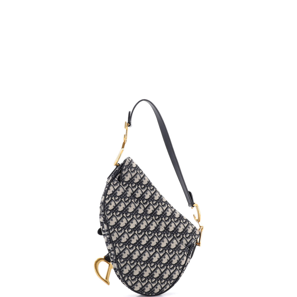 Saddle Handbag Oblique Canvas Medium