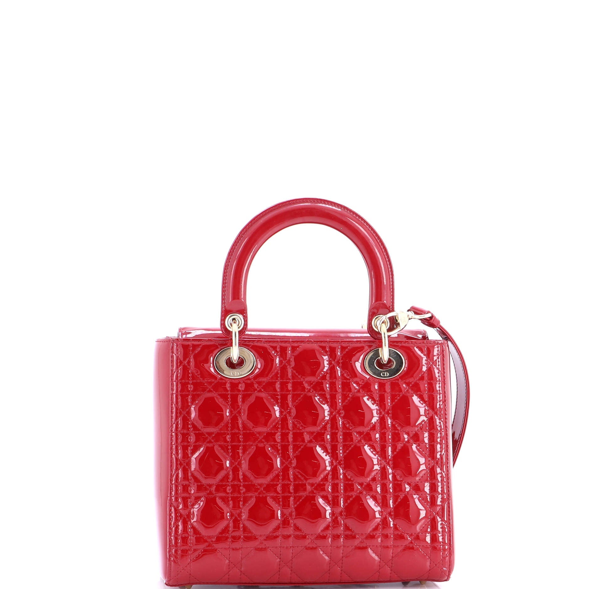 Lady Dior NM Bag Cannage Quilt Patent Medium