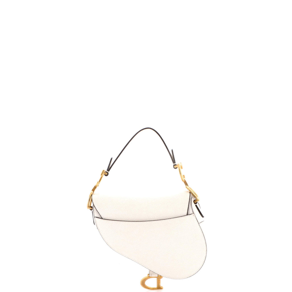 Saddle Handbag Leather Mini
