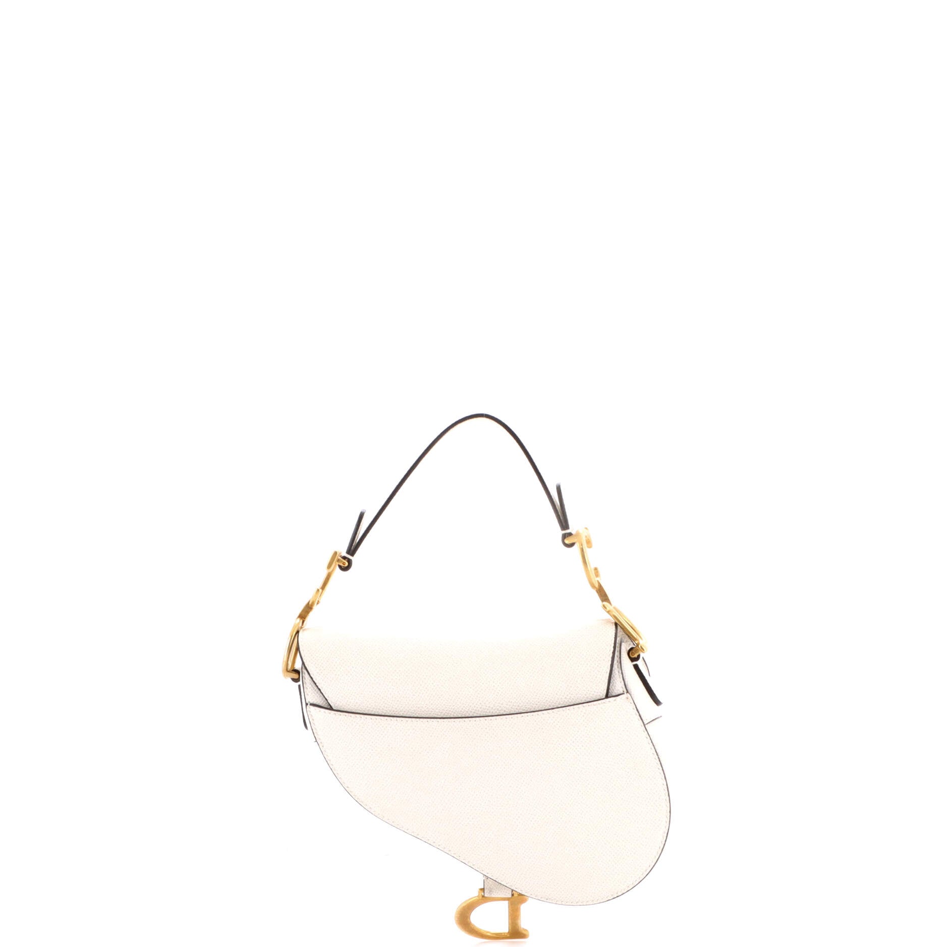 Saddle Handbag Leather Mini