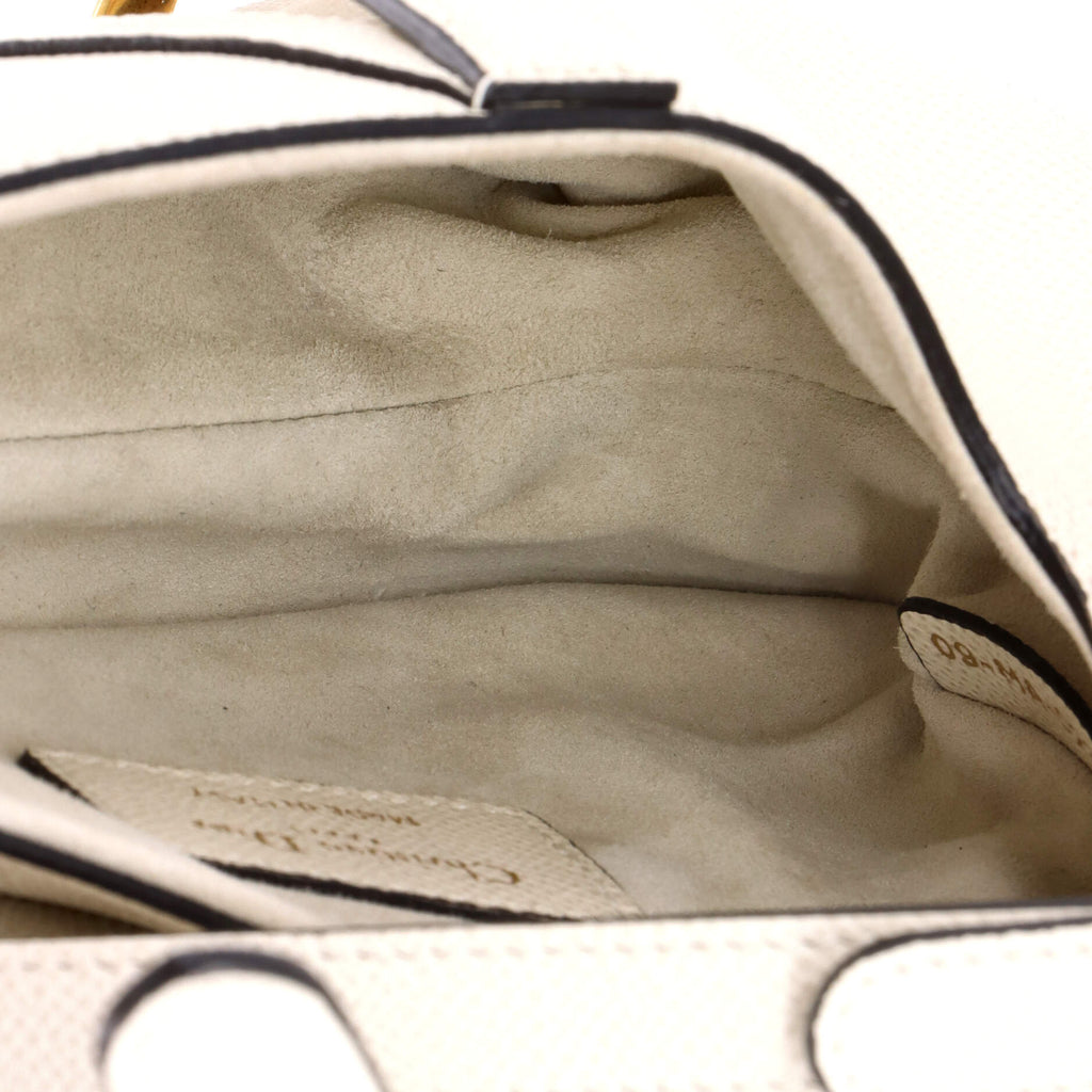 Saddle Handbag Leather Mini