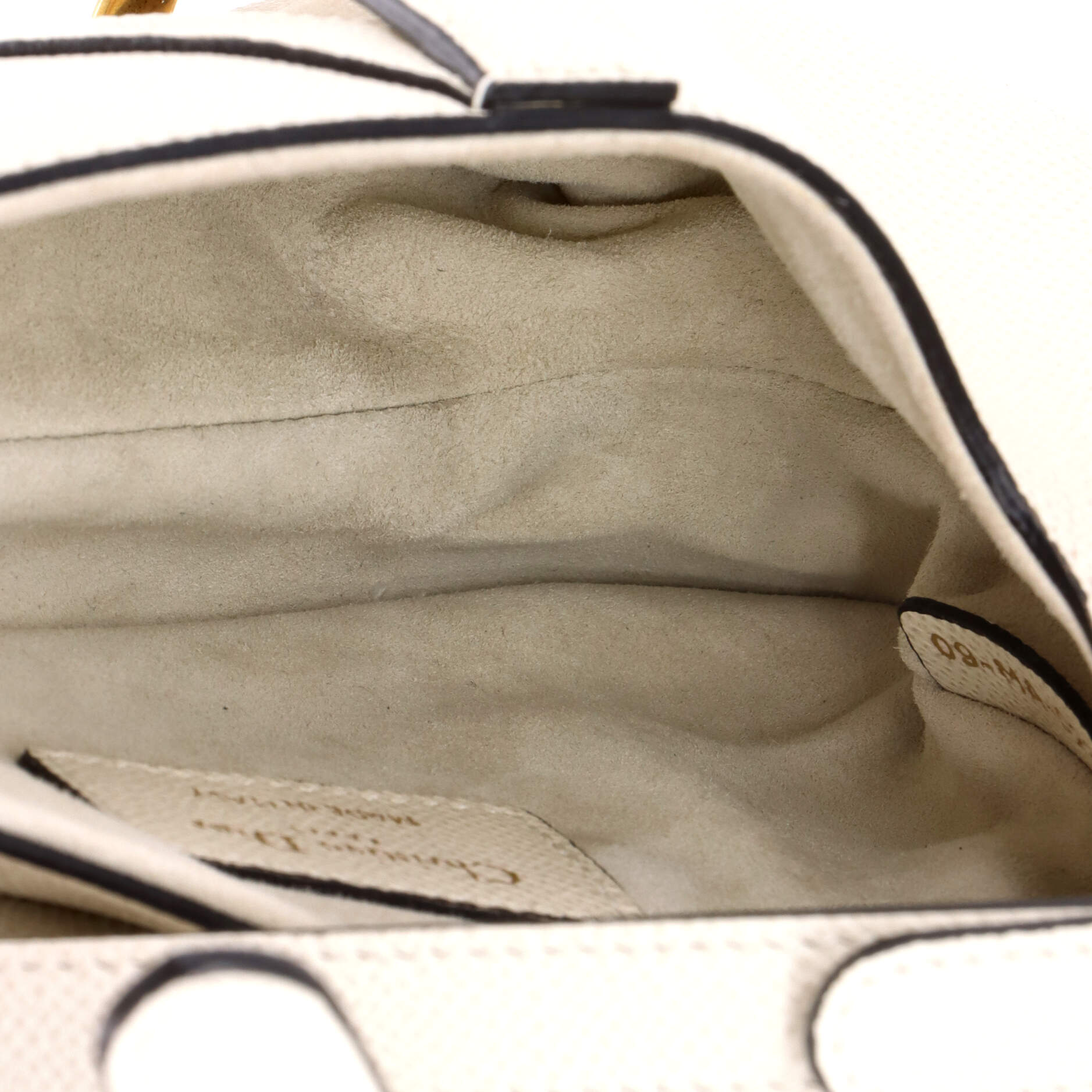 Saddle Handbag Leather Mini