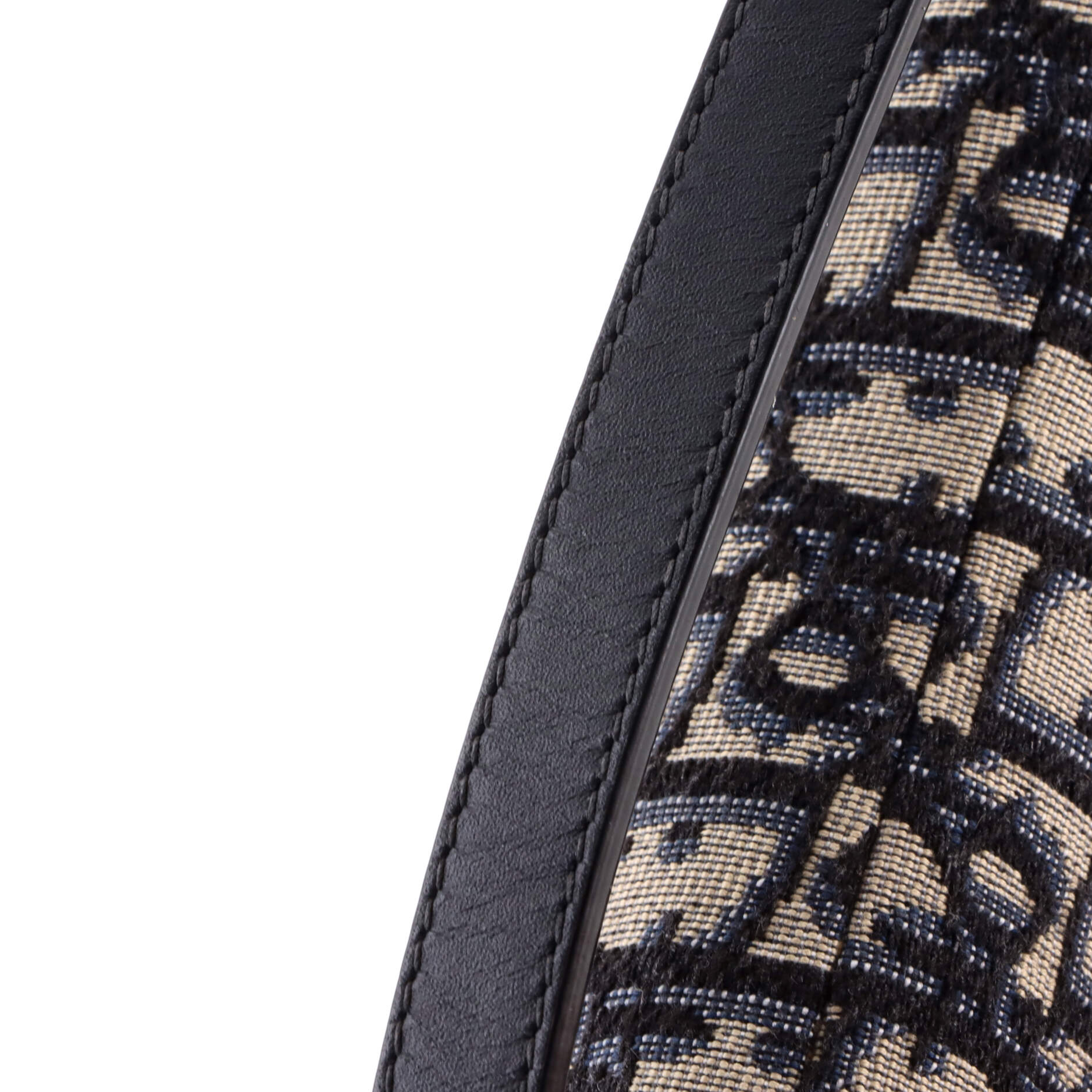 Saddle Handbag Oblique Canvas Mini