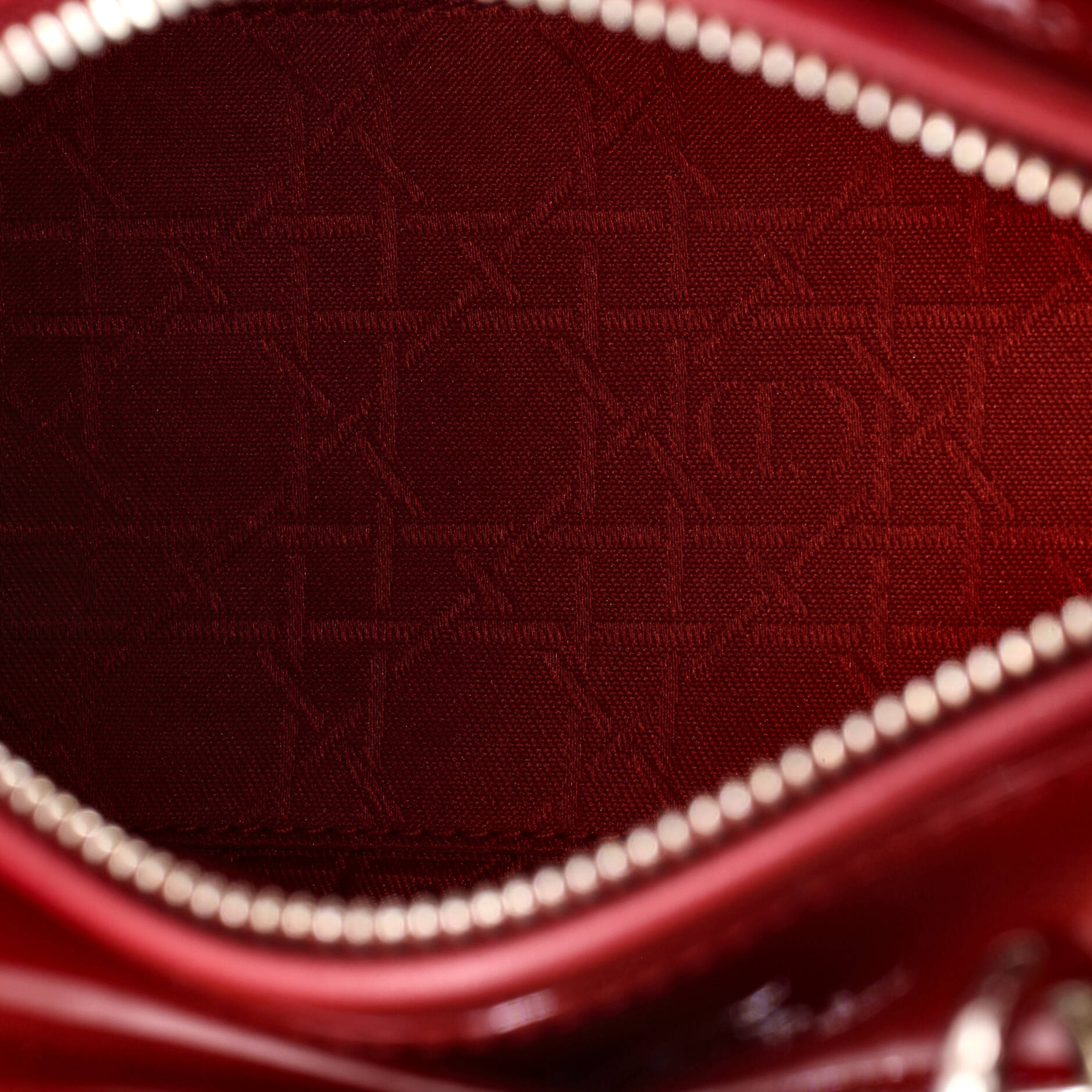 Lady Dior NM Bag Cannage Quilt Patent Medium