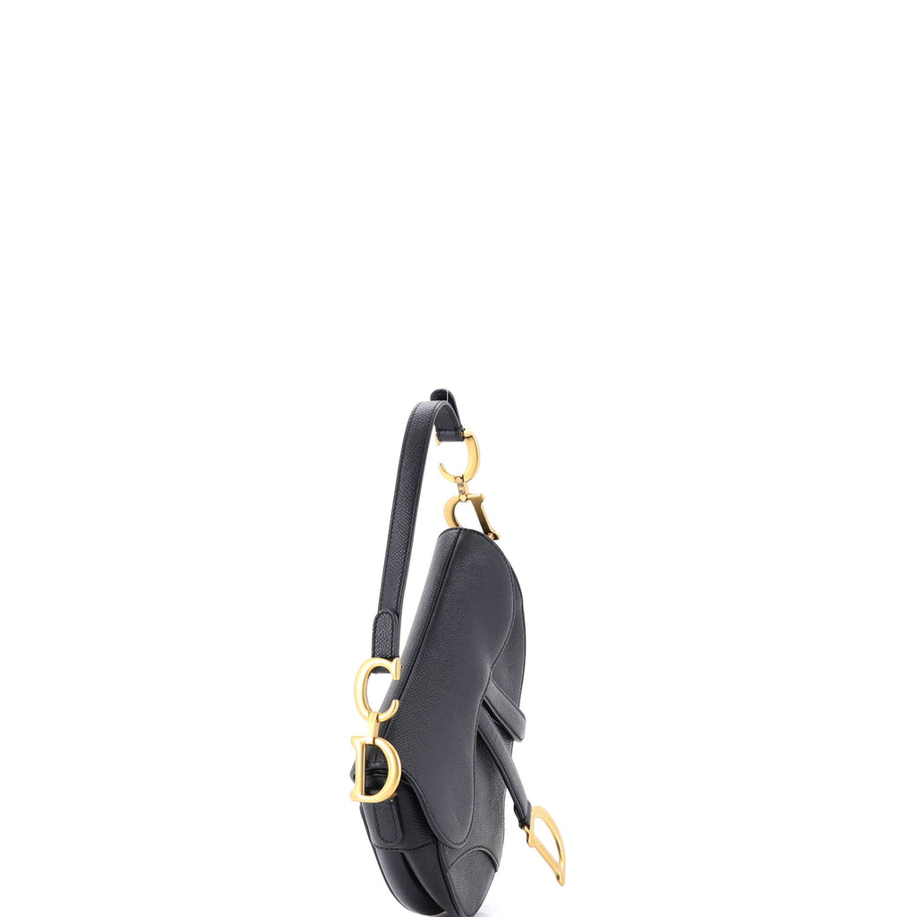Saddle Handbag Leather Mini