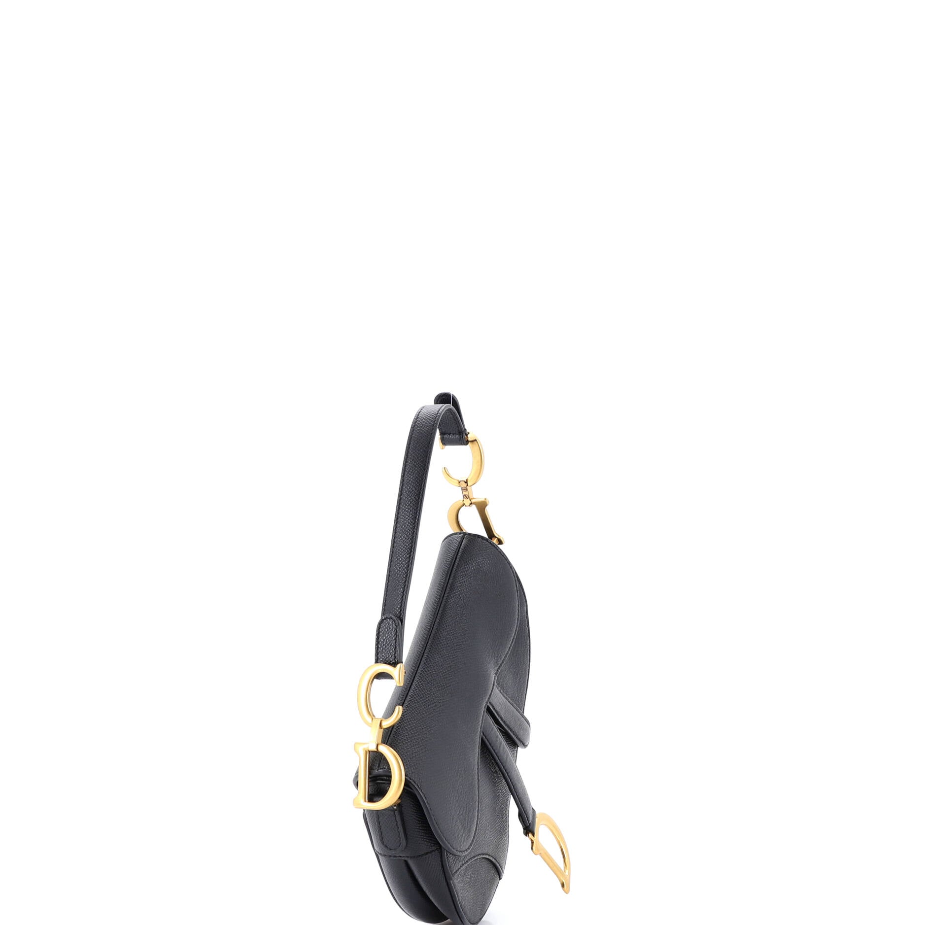 Saddle Handbag Leather Mini