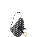 Saddle Handbag Oblique Canvas Mini