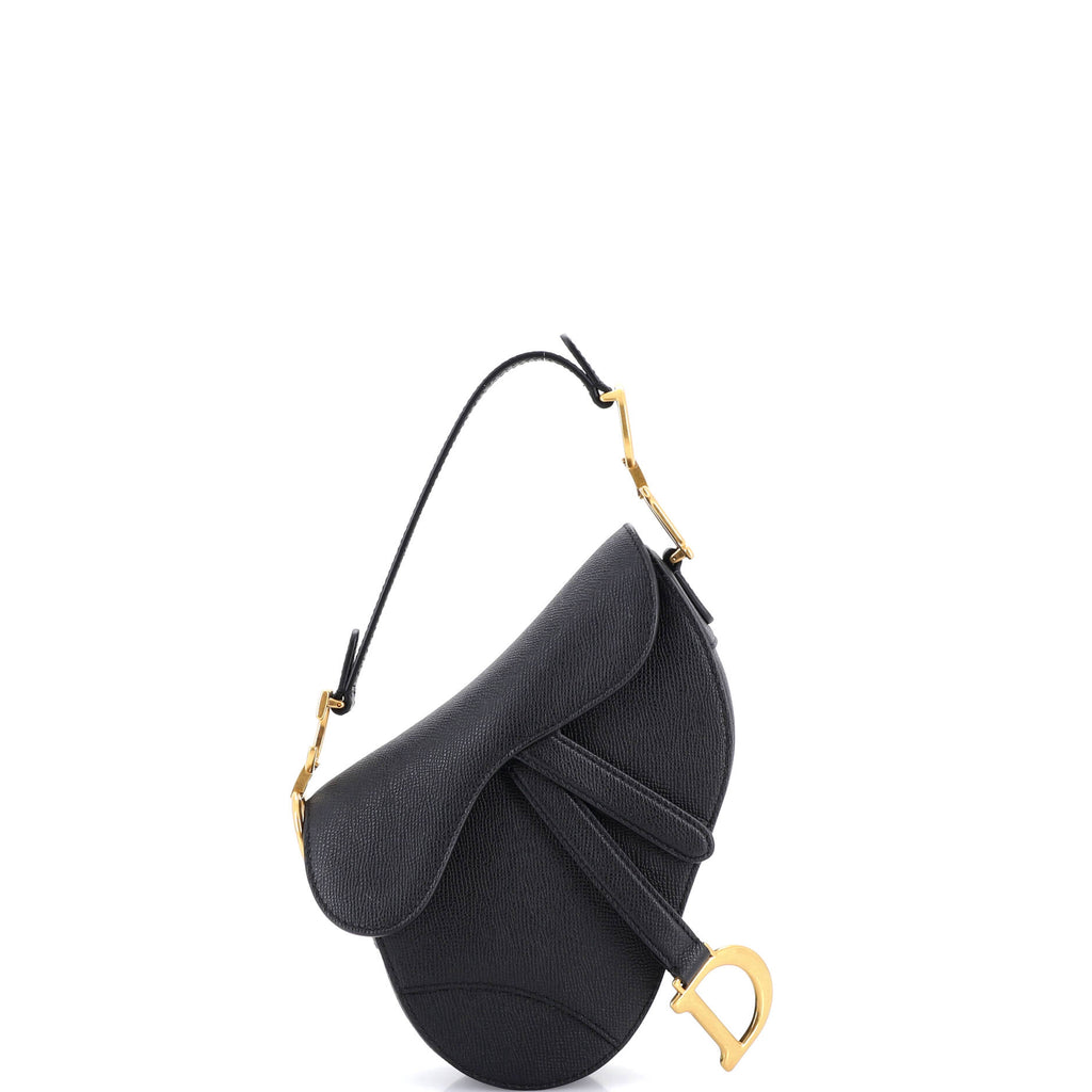 Saddle Handbag Leather Mini
