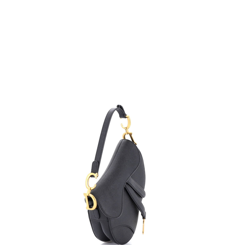 Saddle Handbag Leather Mini
