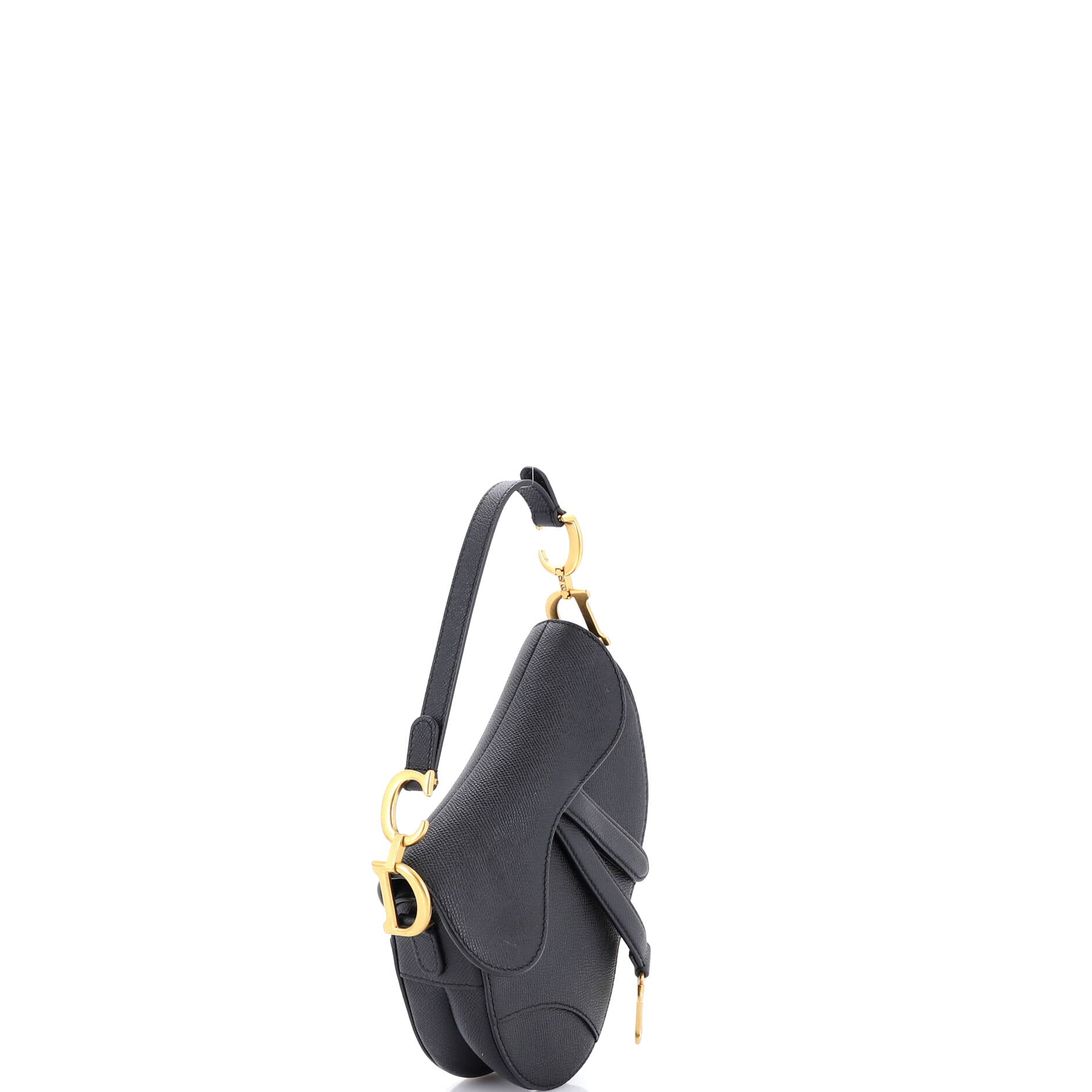 Saddle Handbag Leather Mini