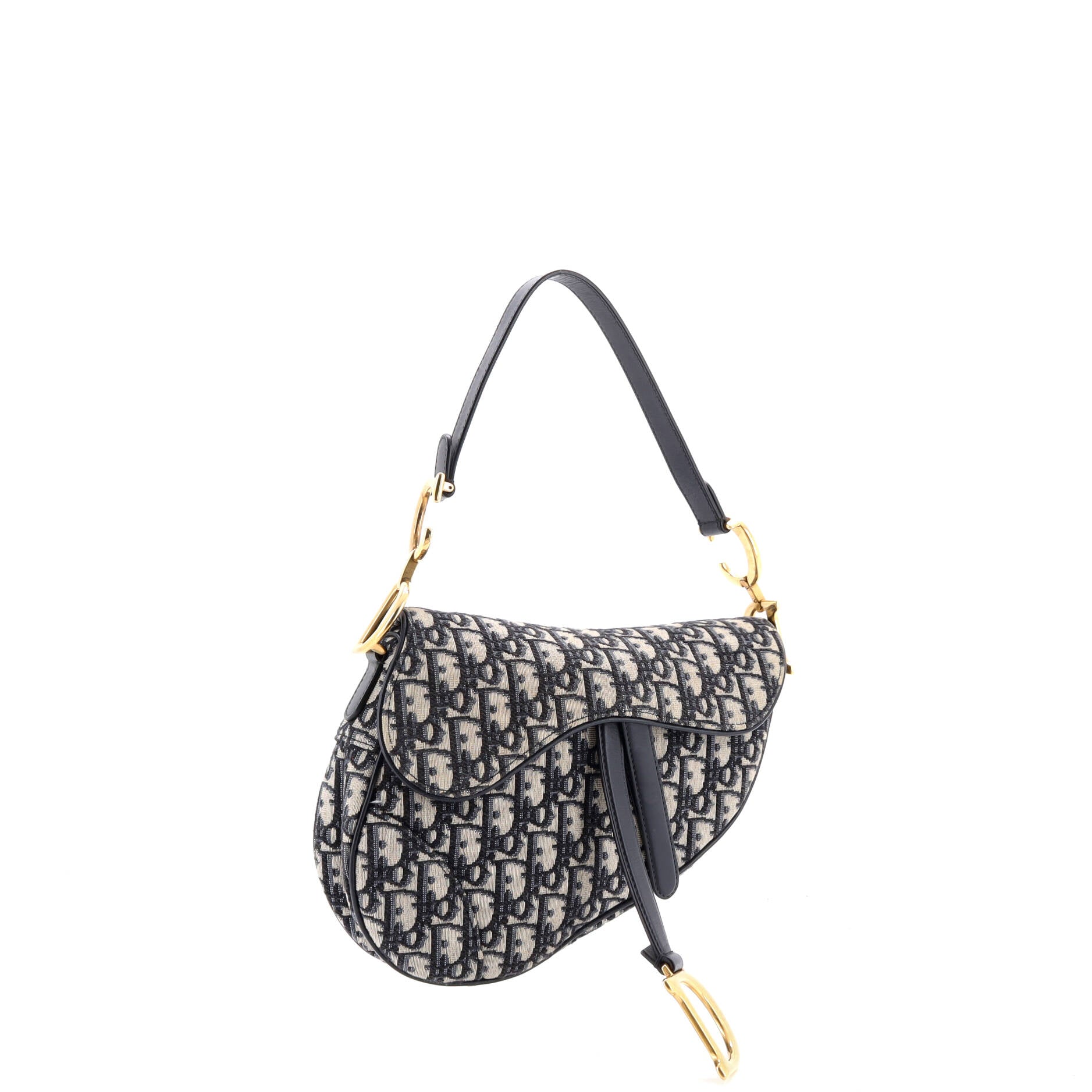 Saddle Handbag Oblique Canvas Medium