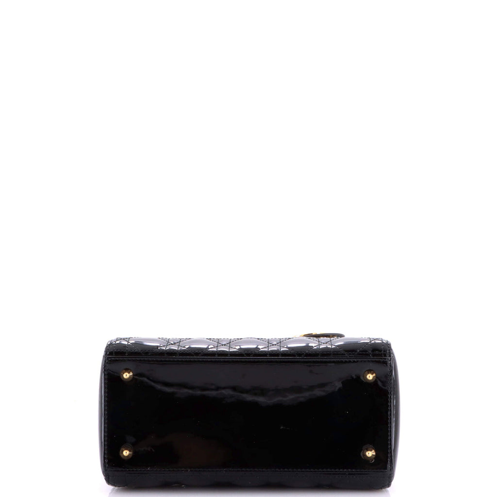 Lady Dior NM Bag Cannage Quilt Patent Medium