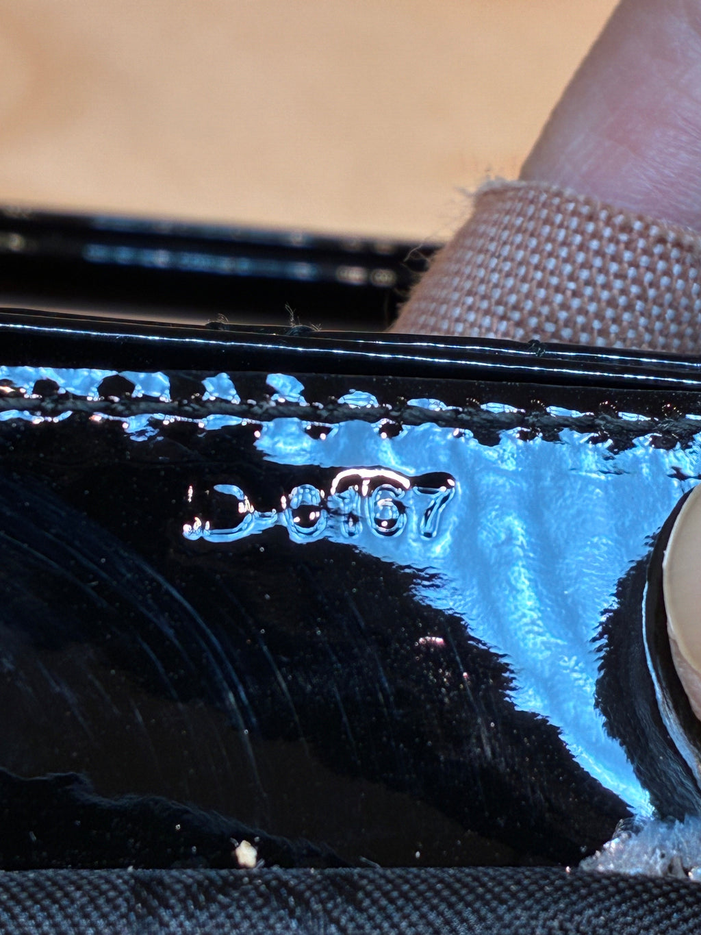 Lady Dior NM Bag Cannage Quilt Patent Medium
