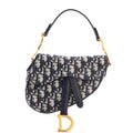 Saddle Handbag Oblique Canvas Mini