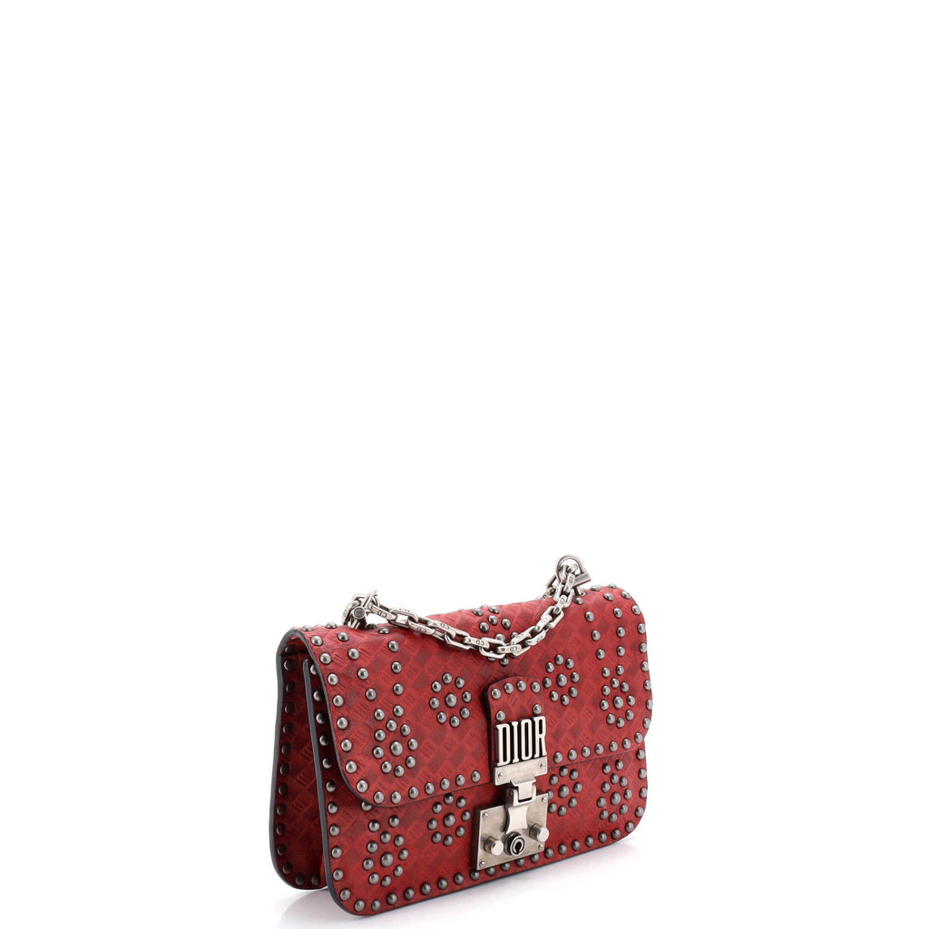 Dioraddict Flap Bag Studded Leather Small
