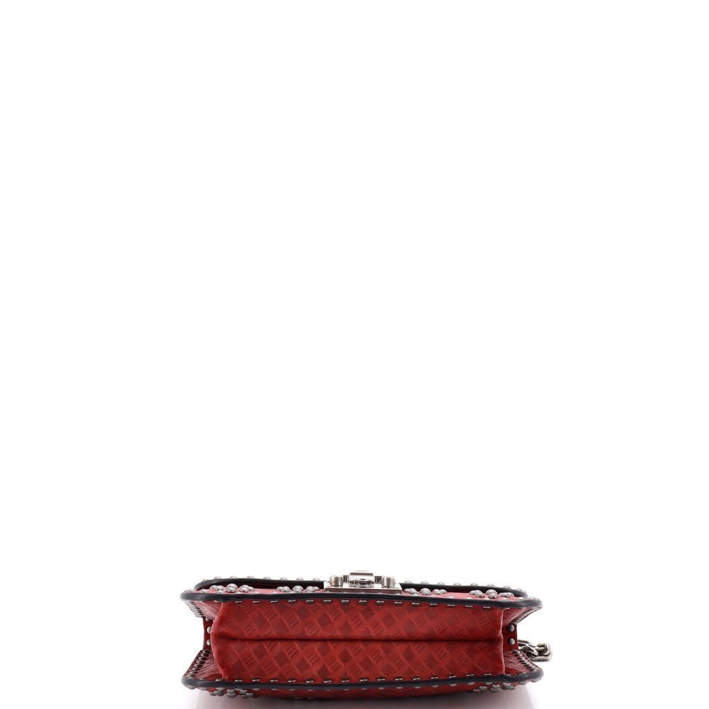 Dioraddict Flap Bag Studded Leather Small