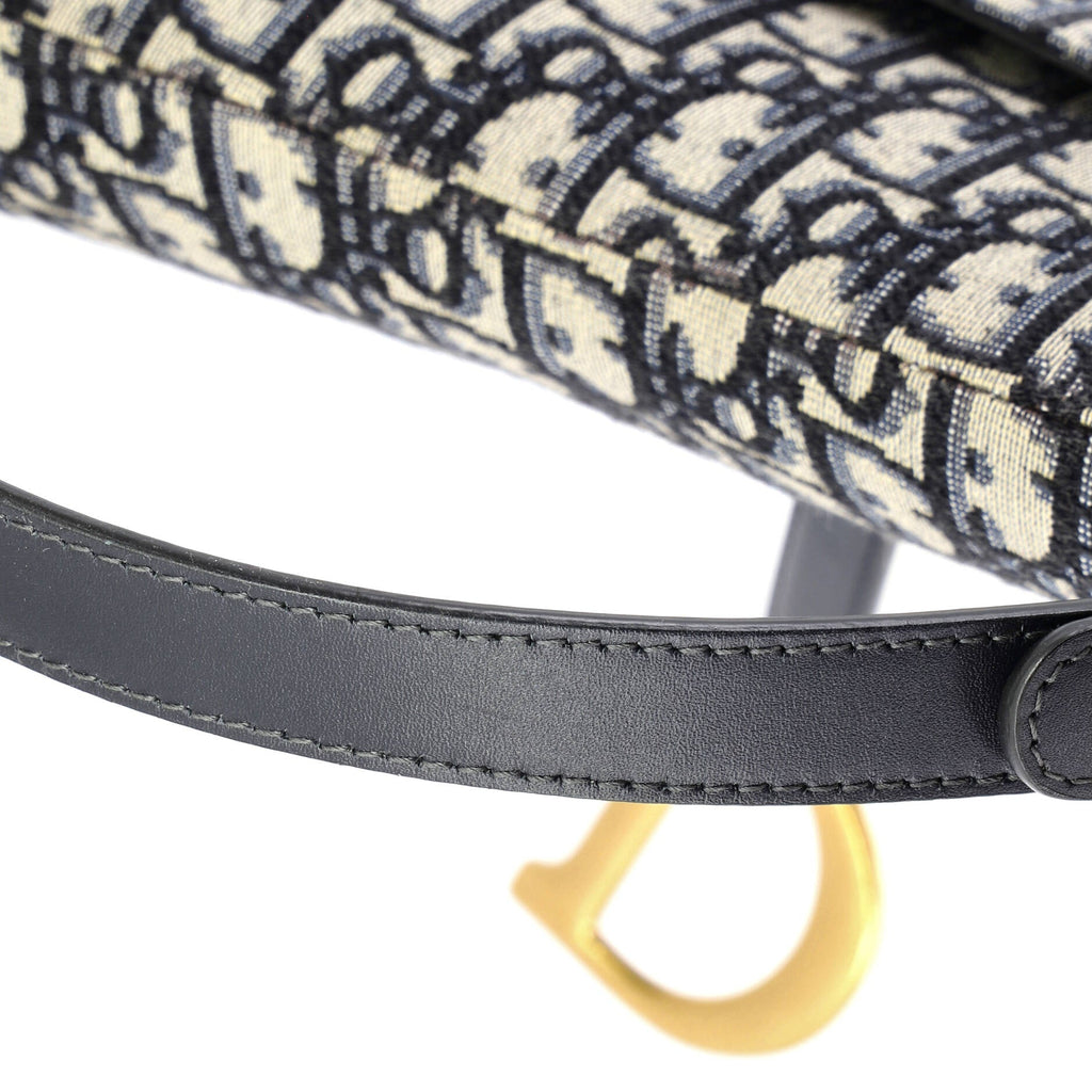 Saddle Handbag Oblique Canvas Medium
