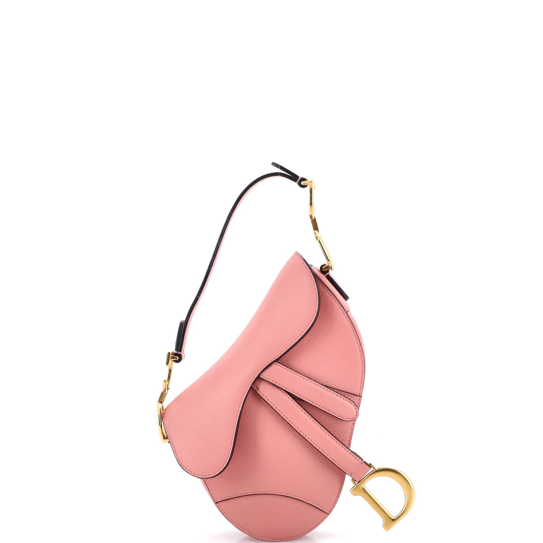Saddle Handbag Leather Mini